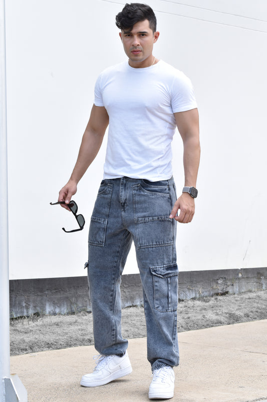 JEANS OVERSIZE BURDAN MEN REF: BD-257020