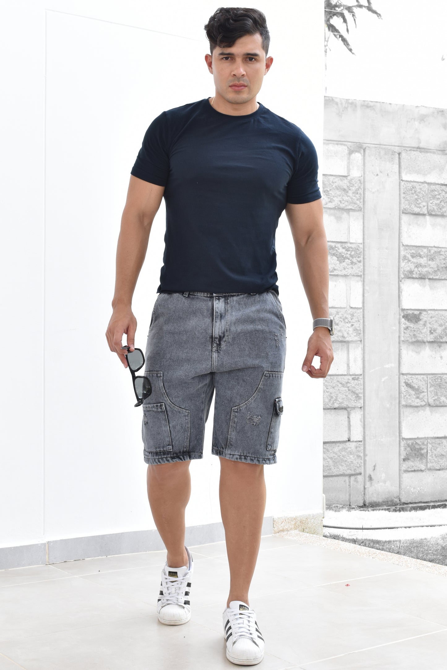 BERMUDA MEN BURDAN REF: BD-256504- ENVIO GRATIS