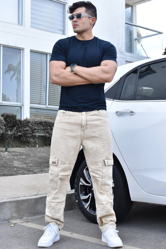 PANTALON OVERSIZE CARGO BURDAN MEN REF: BD-257029