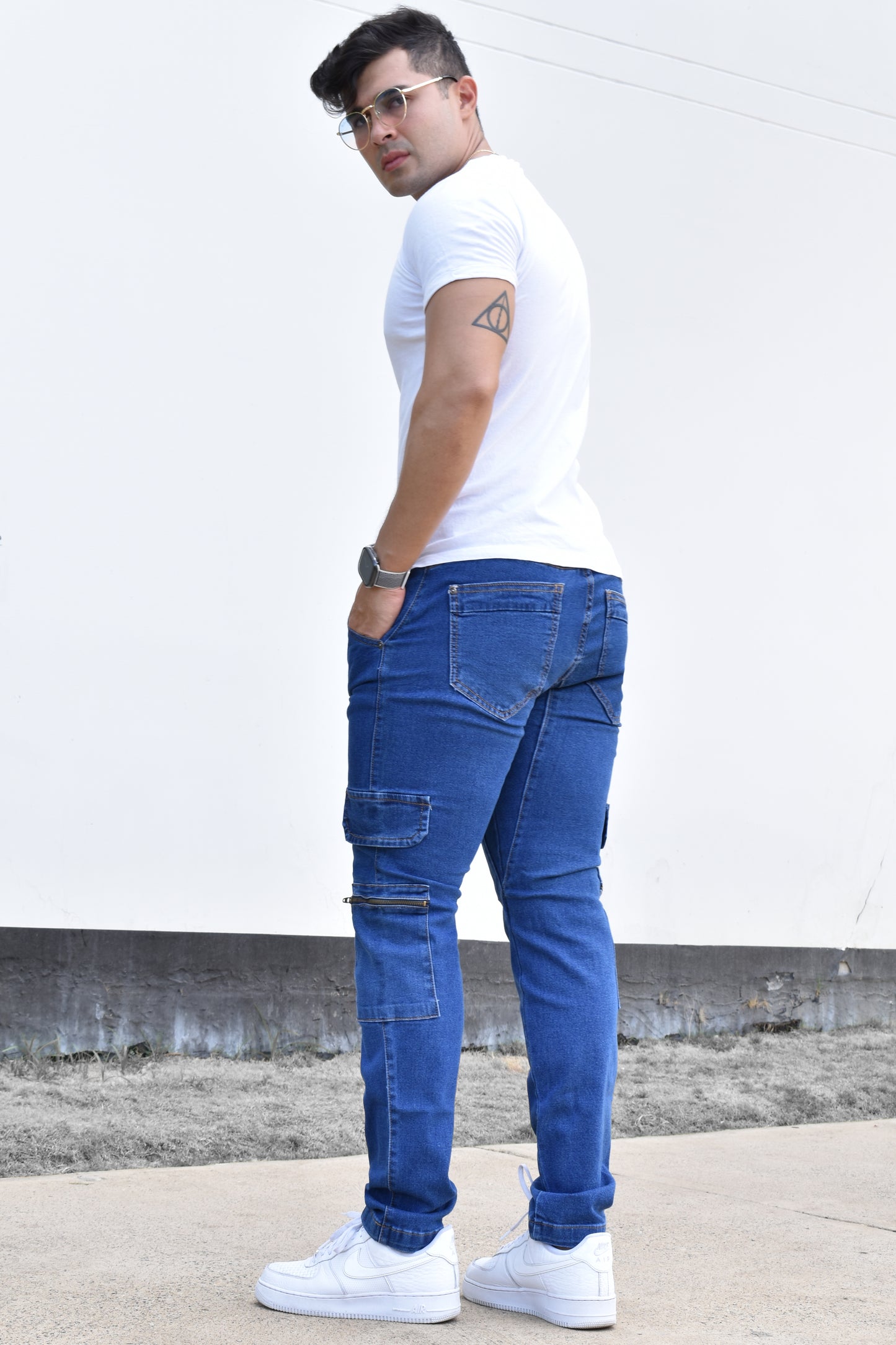 JEANS CARGO BURDAN MEN REF: BD-257039