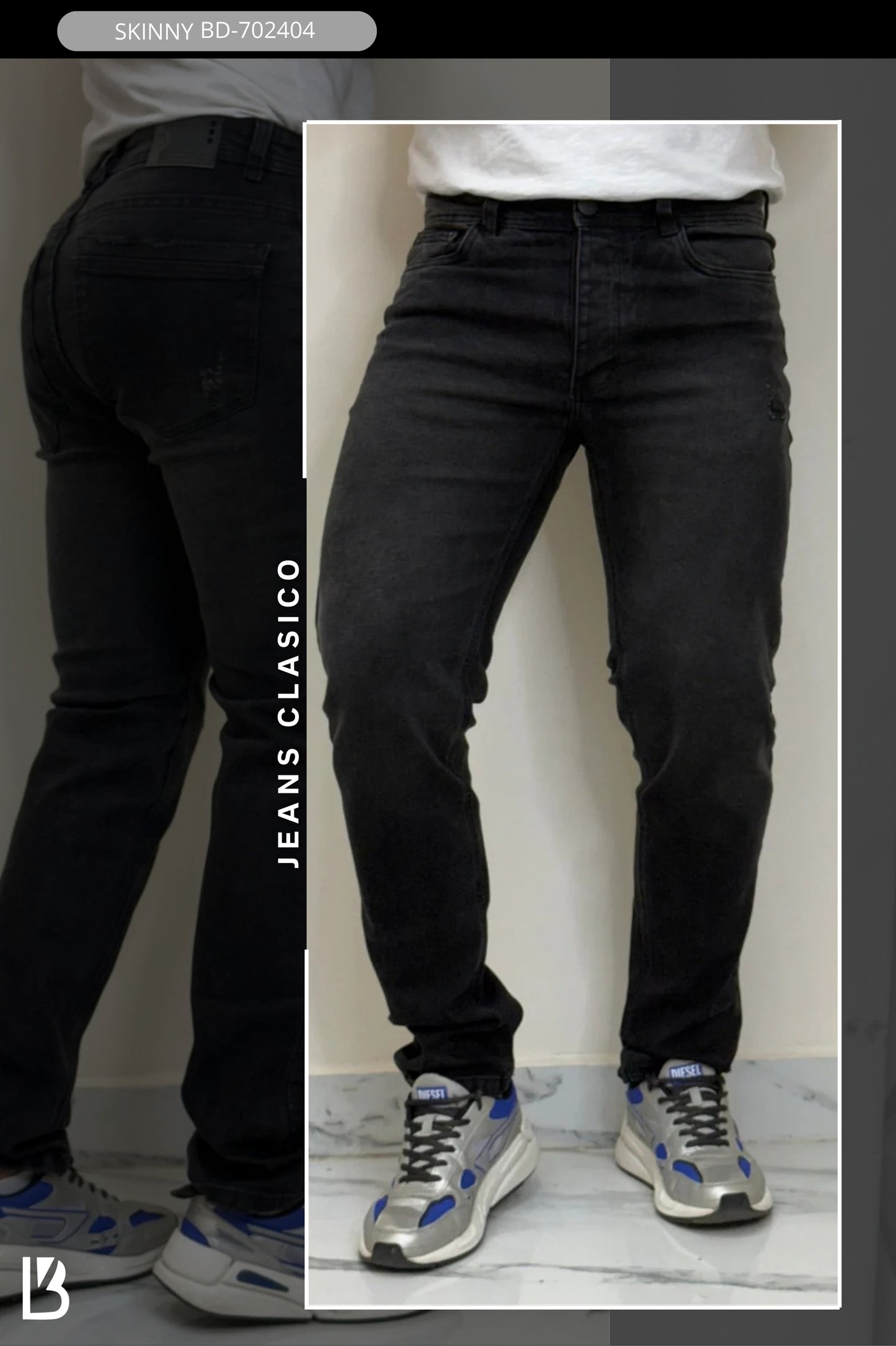 JEANS CLASICO BURDAN MEN REF: BD-702404