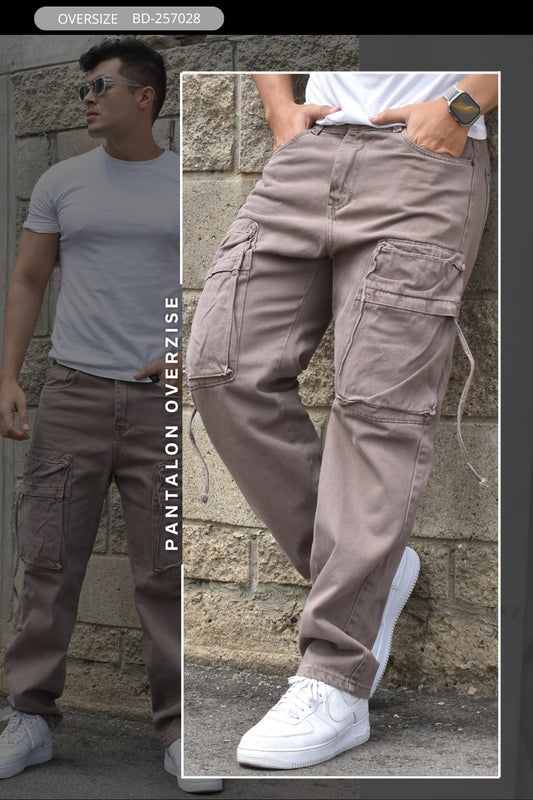 PANTALON OVERSIZE CARGO BURDAN MEN REF: BD-257028