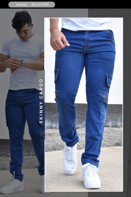 JEANS CARGO BURDAN MEN REF: BD-257039