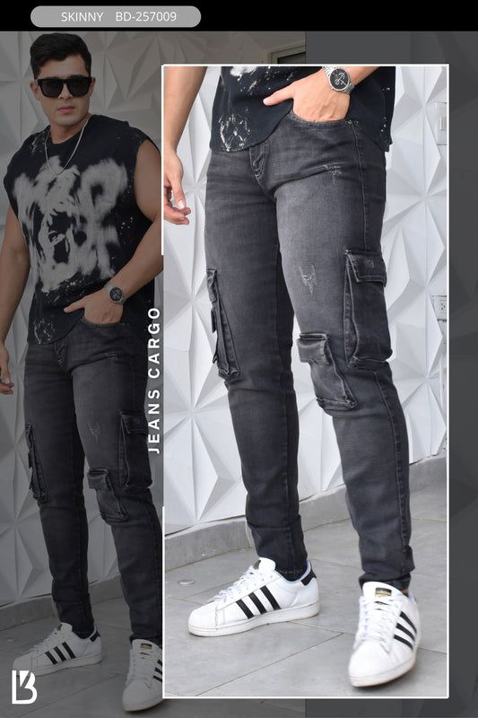 JEANS CARGO BURDAN MEN REF: BD-257009