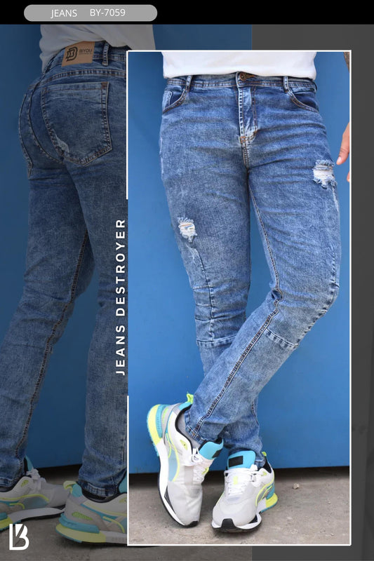JEANS CLASICO MEN BIYOU REF. BY-7059