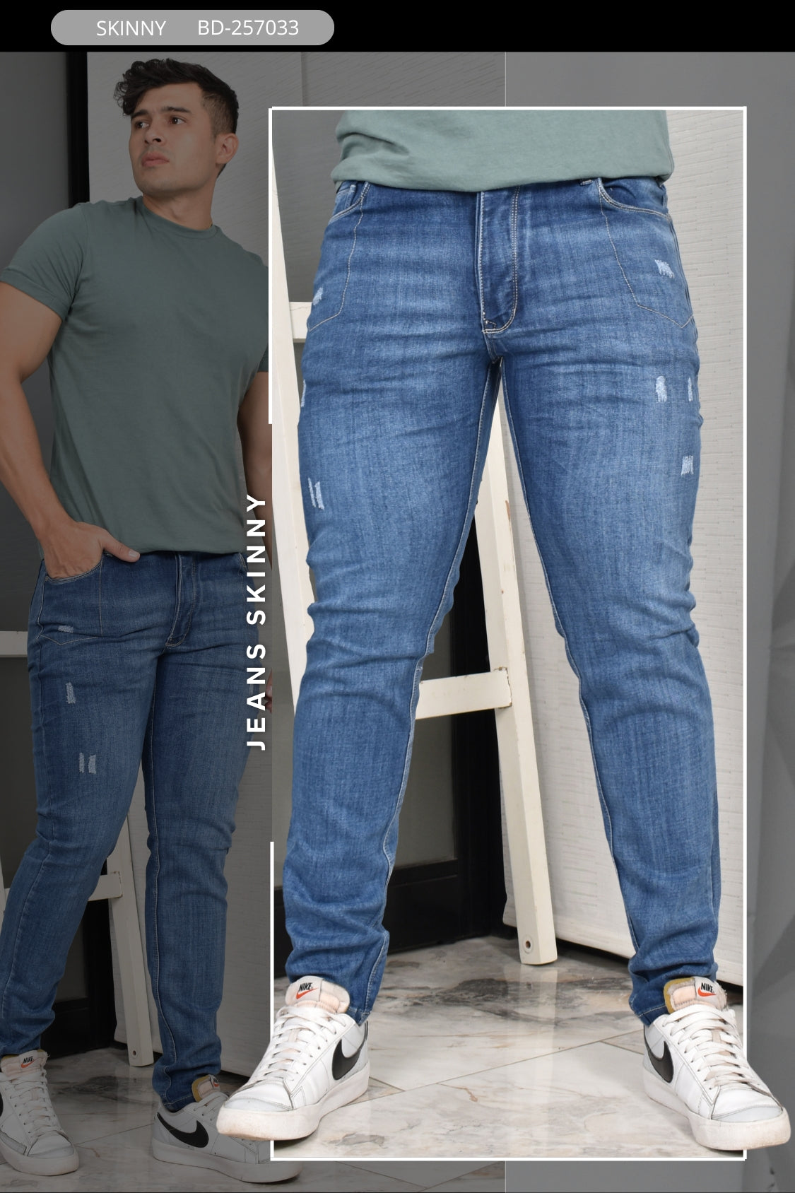 JEANS CLASICO MEN BIYOU REF. BD-257033