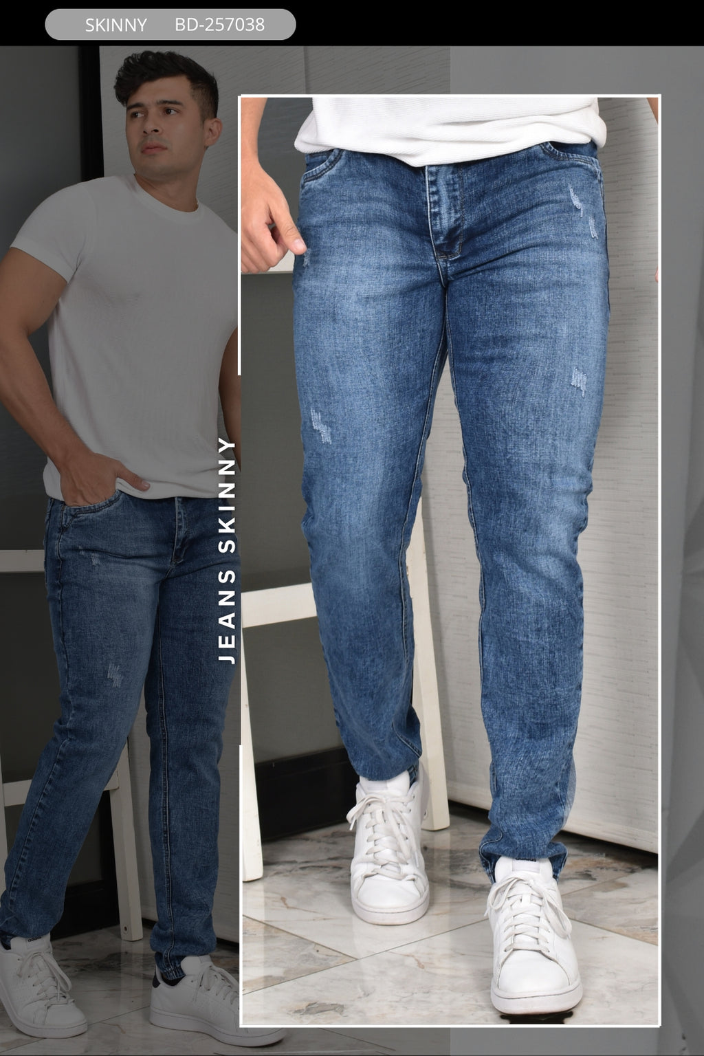 JEANS CLASICO MEN BIYOU REF. BD-257038