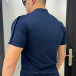POLO MEN SLIM AZUL BIYOU REF: BY-P26