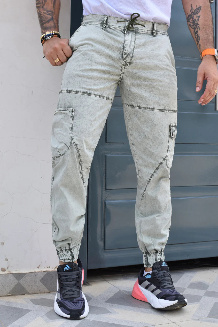 PANTALON CARGO MEN BIYOU REF. BY-7073