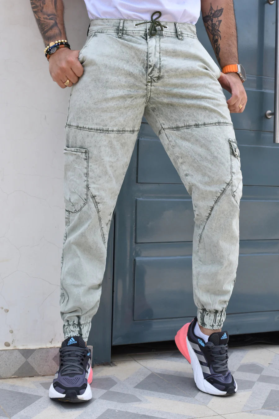 PANTALON CARGO MEN BIYOU REF. BY-7073