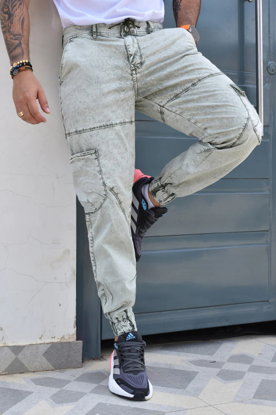 PANTALON CARGO MEN BIYOU REF. BY-7073