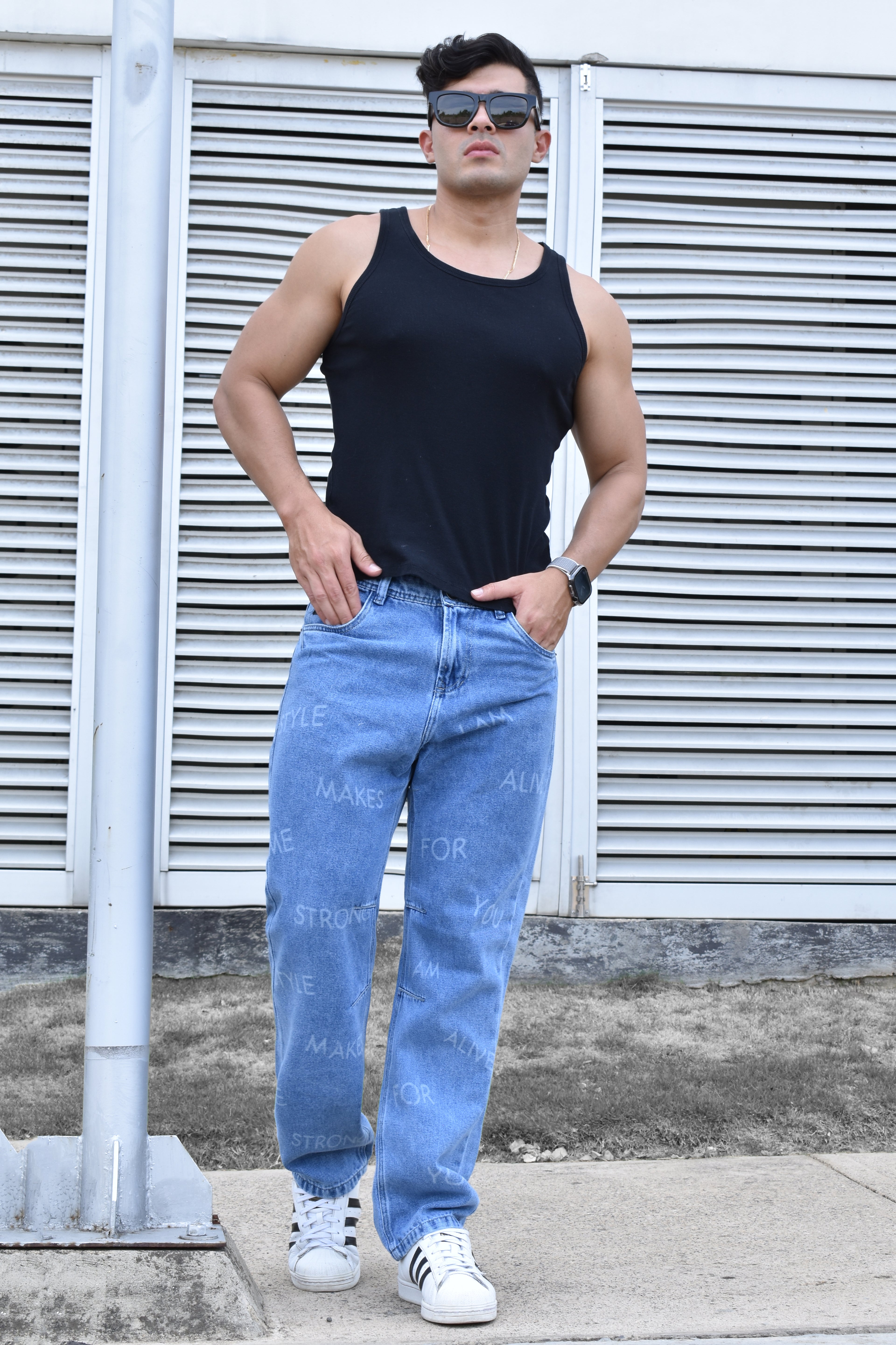 JEANS OVERSIZE BURDAN MEN REF: BD-257024