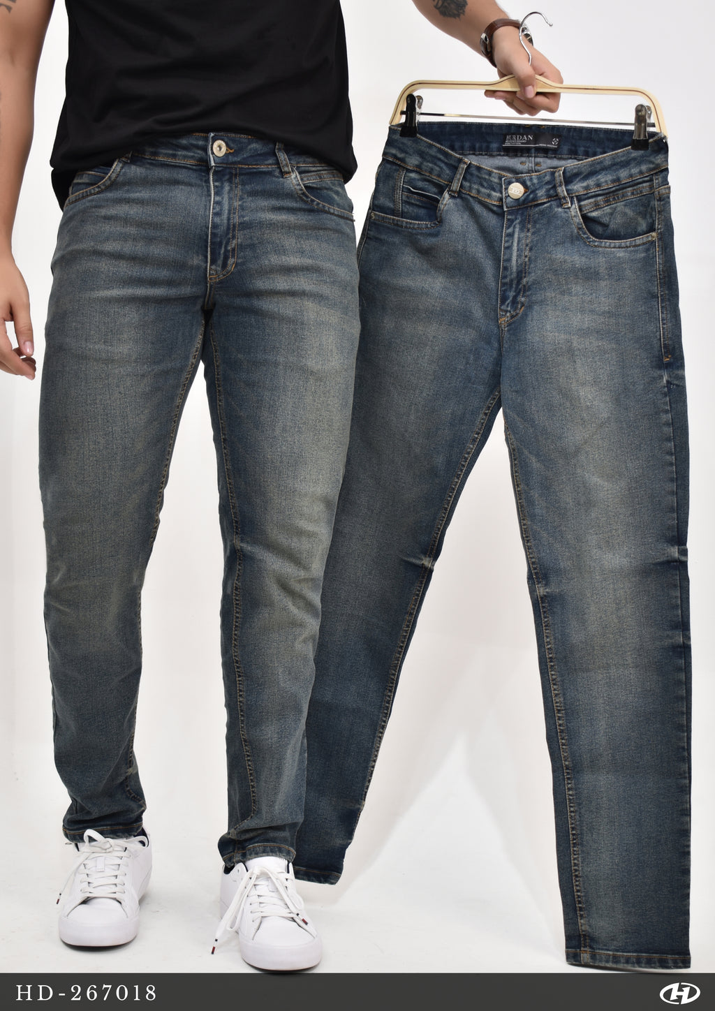 JEANS CLASICO MEN HURDAN REF. HD-267018