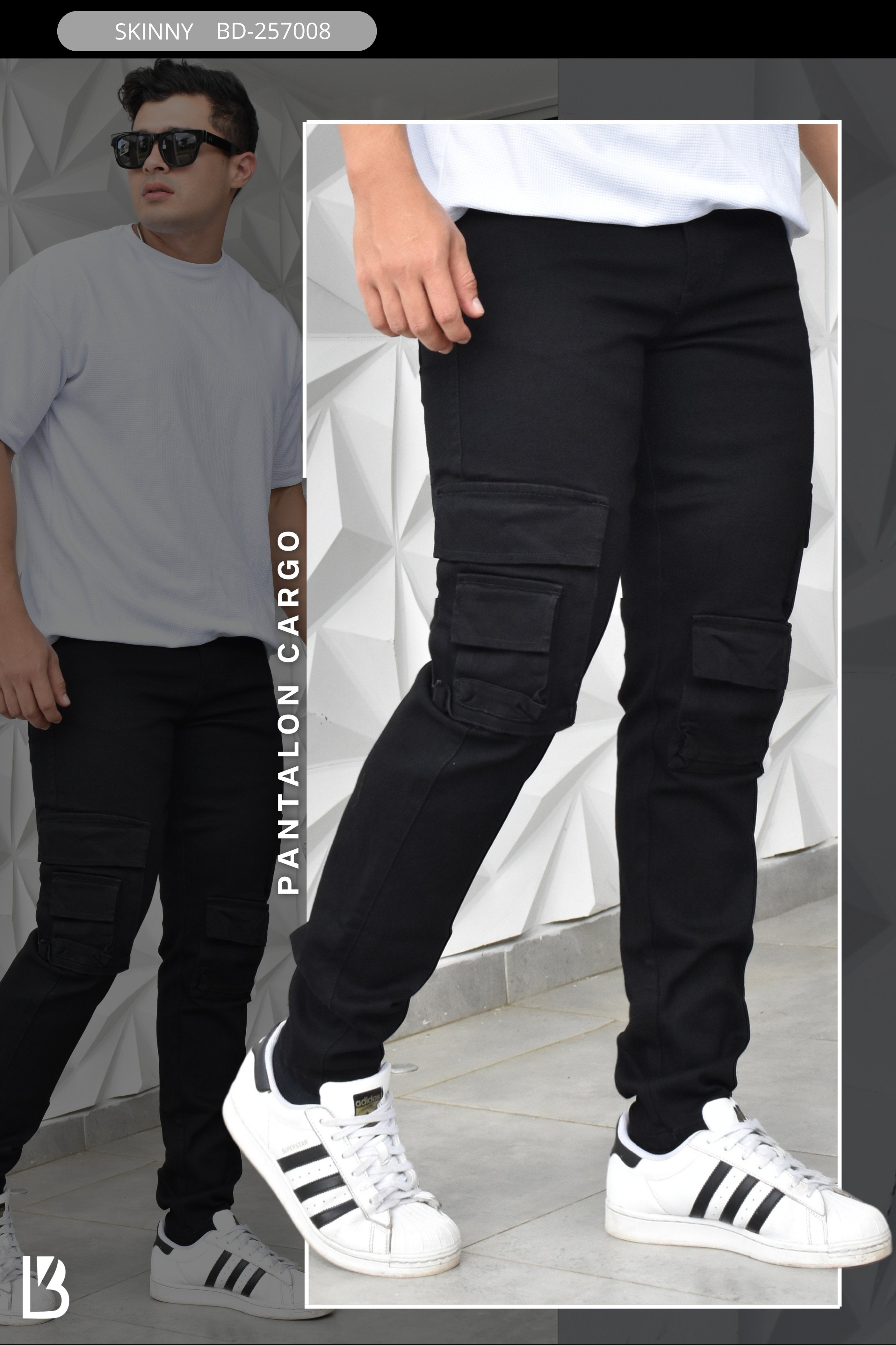 PANTALON CARGO BURDAN MEN REF: BD-257008
