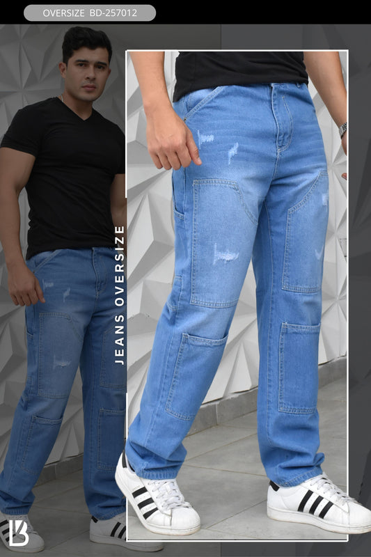 JEANS OVERSIZE BURDAN MEN REF: BD-257012