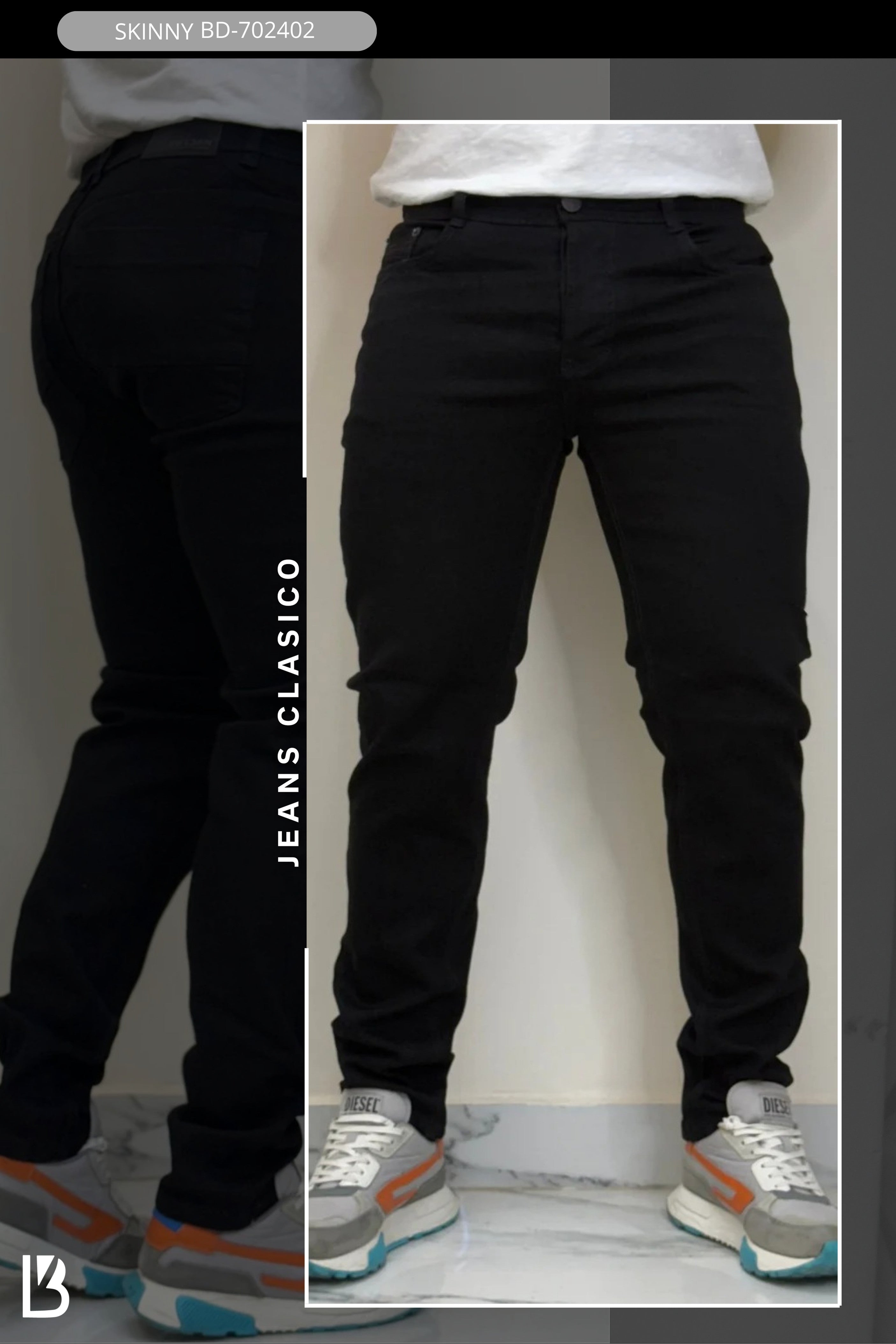 JEANS CLASICO BURDAN MEN REF: BD-702402