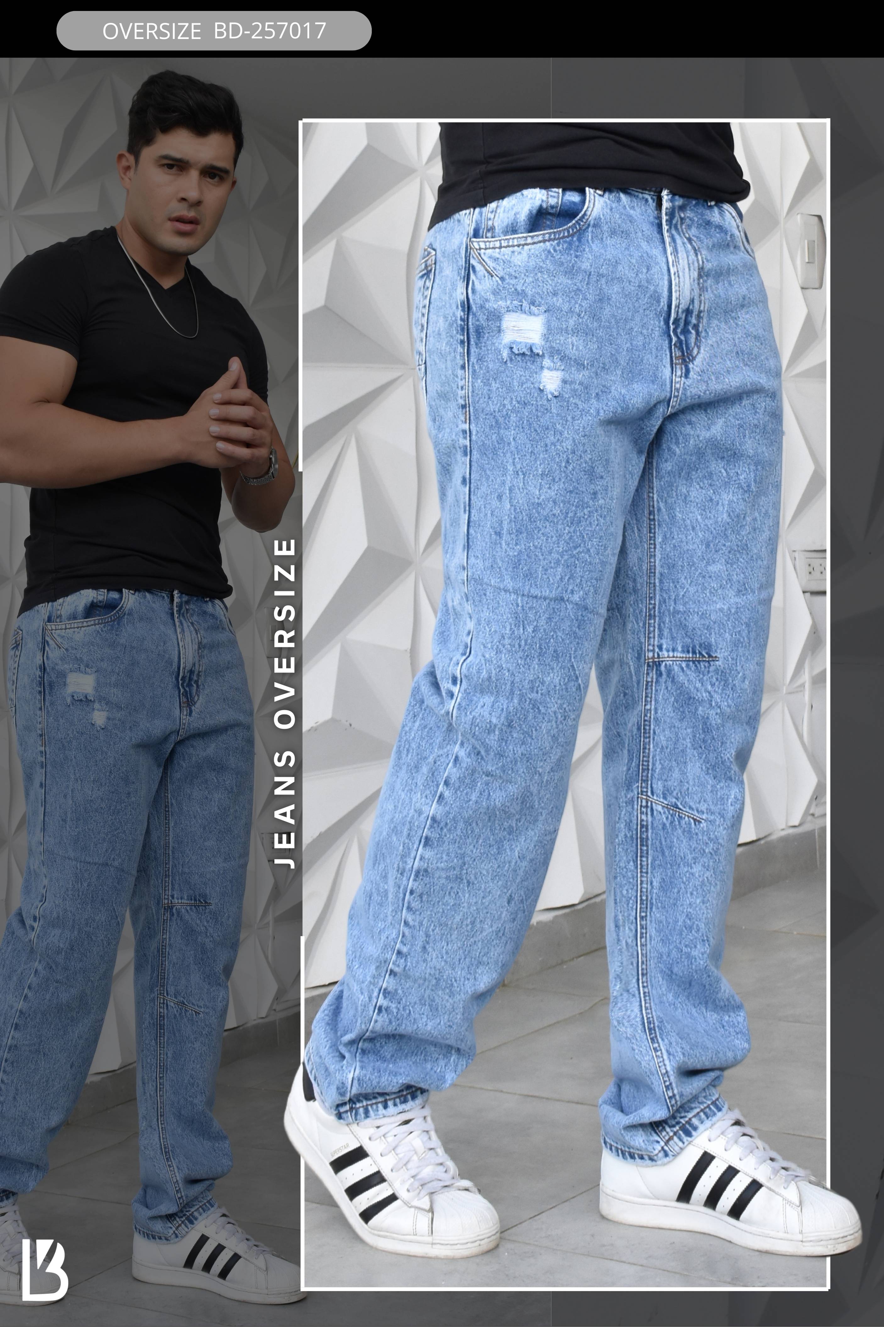 JEANS OVERSIZE BURDAN MEN REF: BD-257017