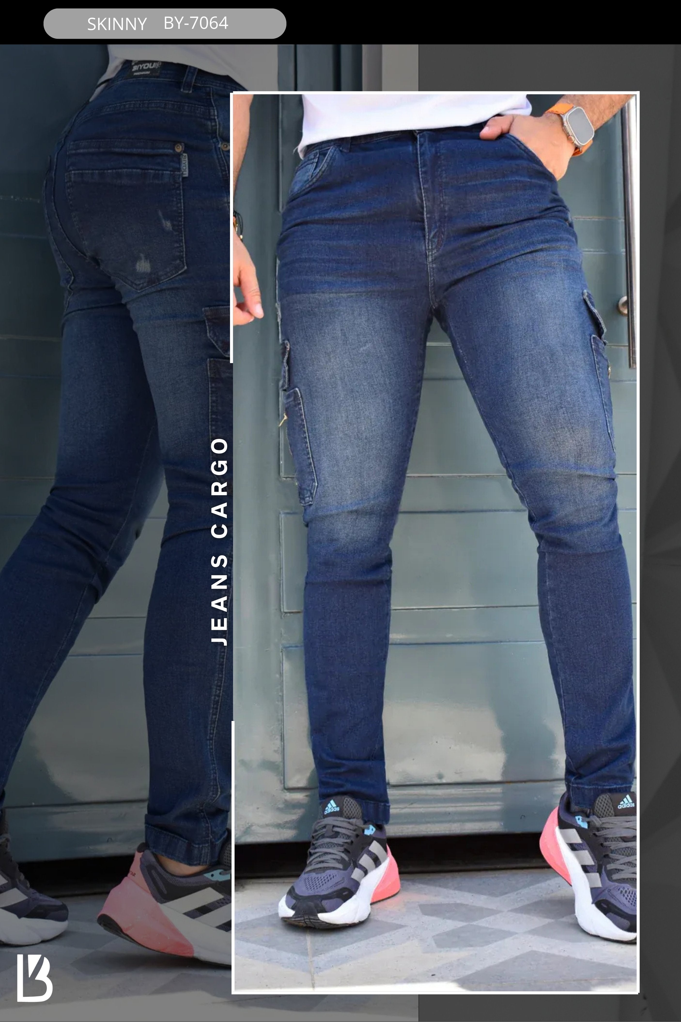 JEANS CLASICO MEN BIYOU REF. BY-7064