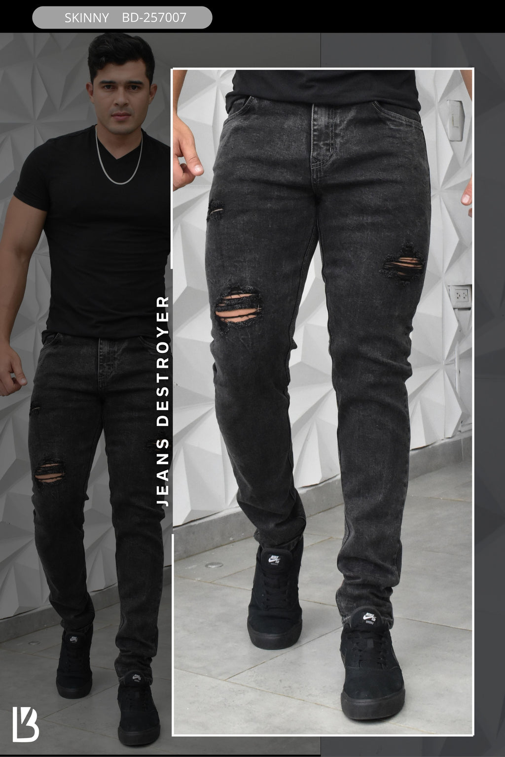 JEANS CLASICO BURDAN MEN REF: BD-257007