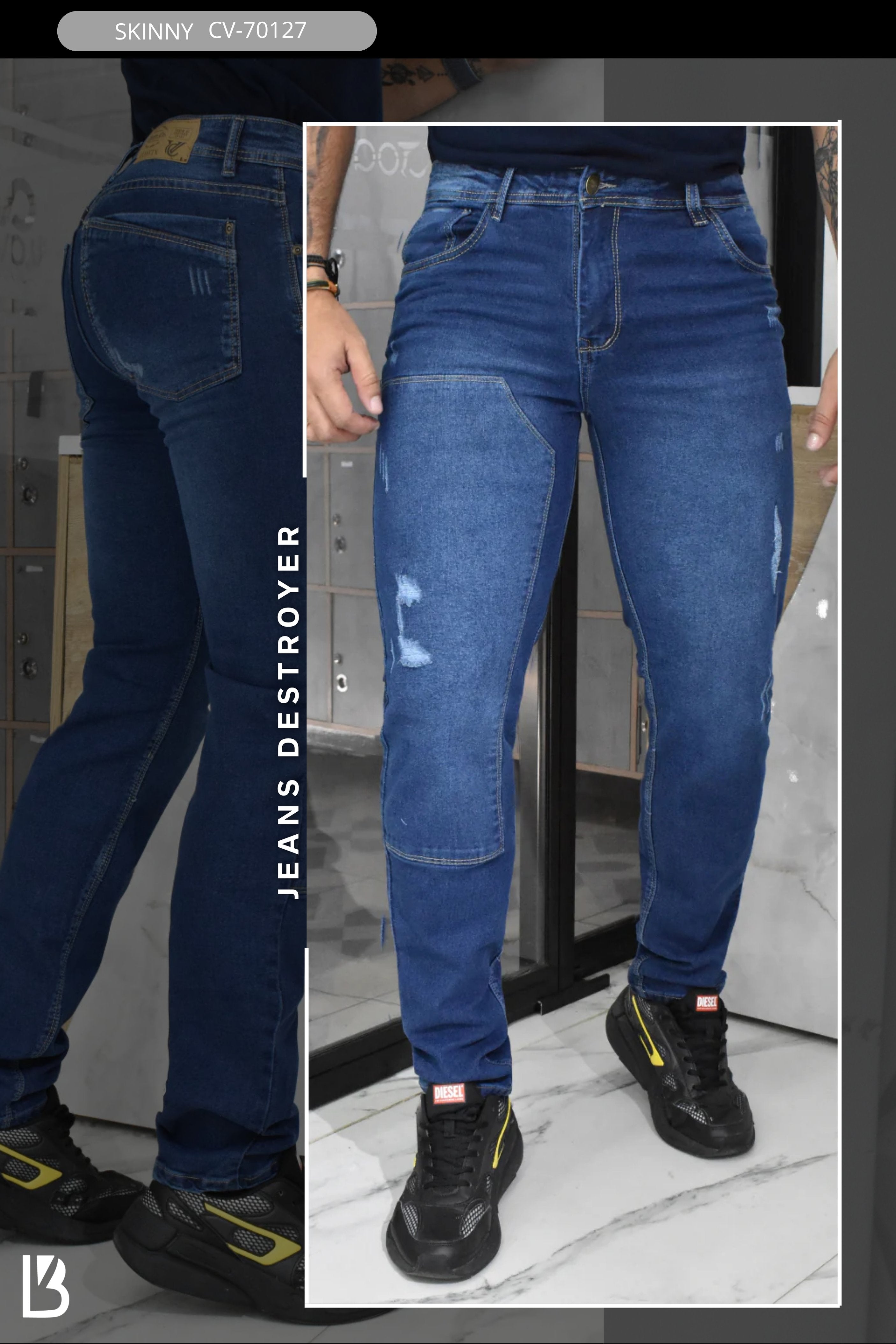 JEANS CLASICO MEN CLOVIX REF: CV-70127