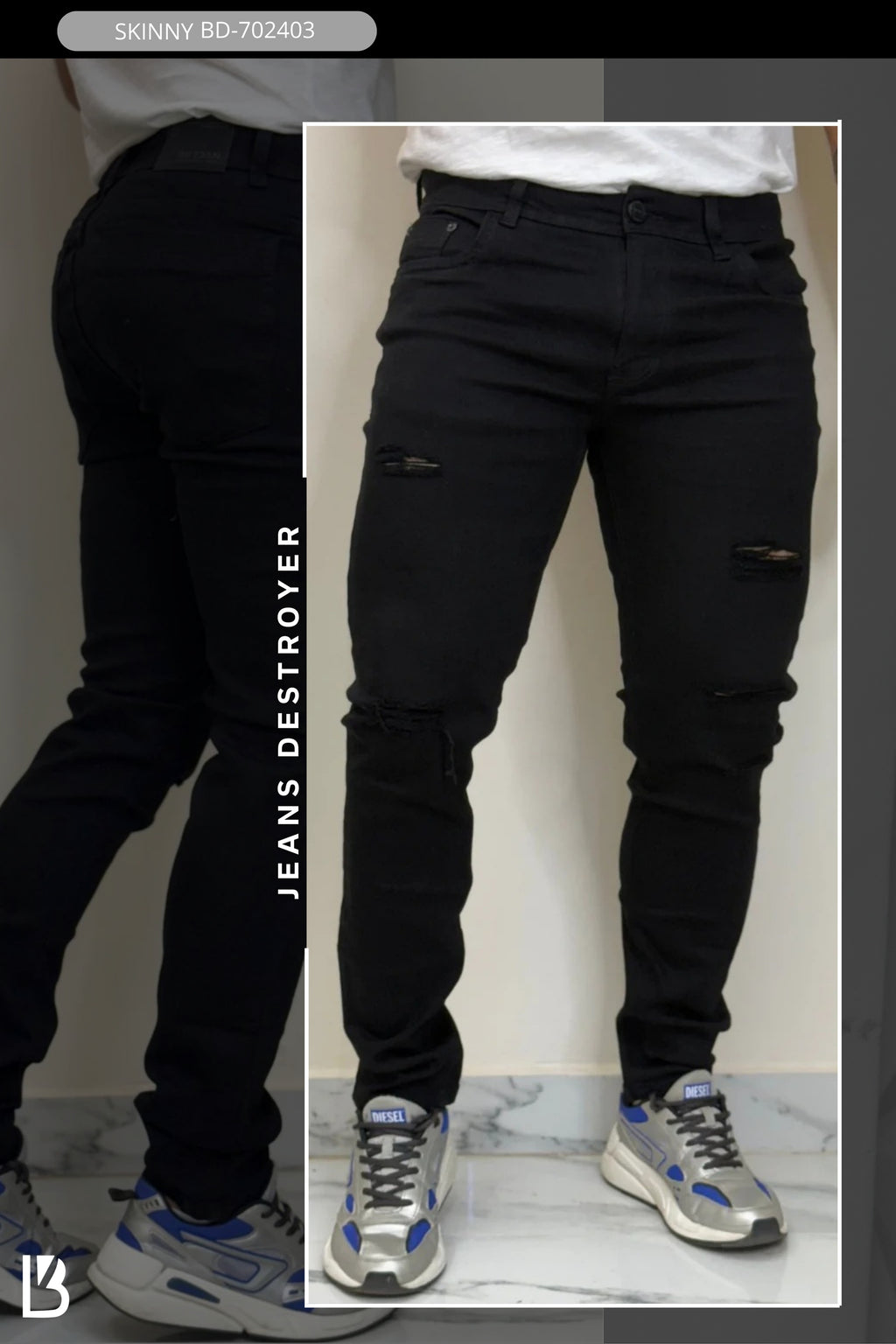 PANTALON CLASICO BURDAN MEN REF: BD-702403