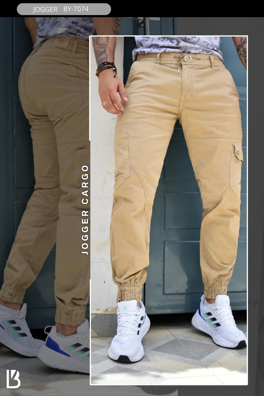 PANTALON JOGGER CARGO REF. BY-7074