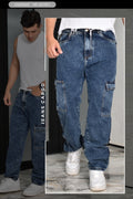 JEANS OVERSIZE CARGO HURDAN MEN REF HD267001