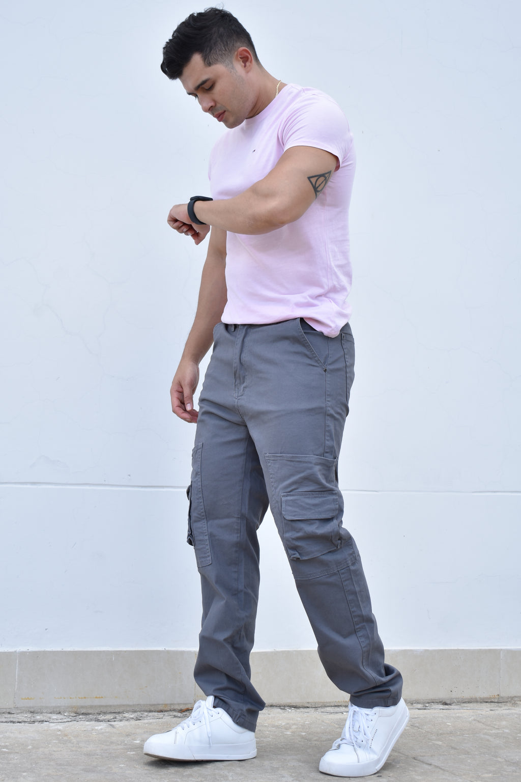 PANTALON RELAXED CARGO HURDAN REF. HD267006