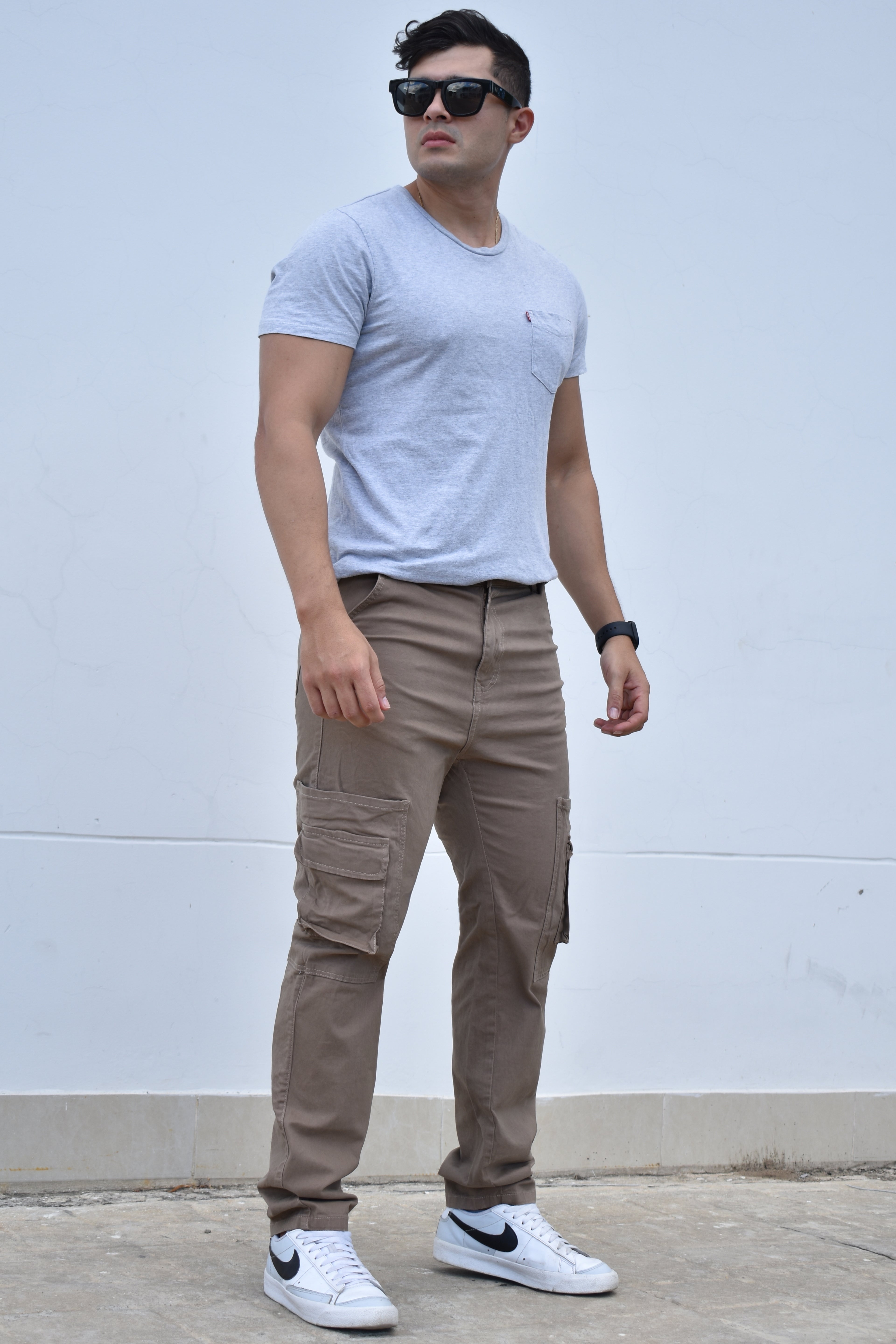 PANTALON RELAXED CARGO HURDAN REF. HD267007