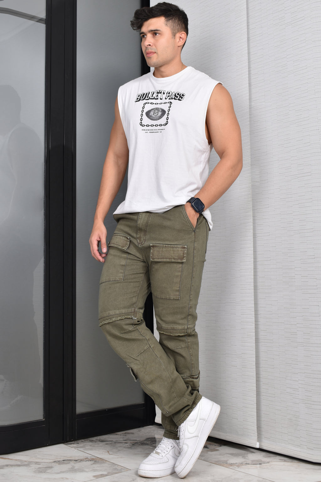 PANTALON BOTA RECTA STRAIGHT BURDAN MEN REF: BD-257026
