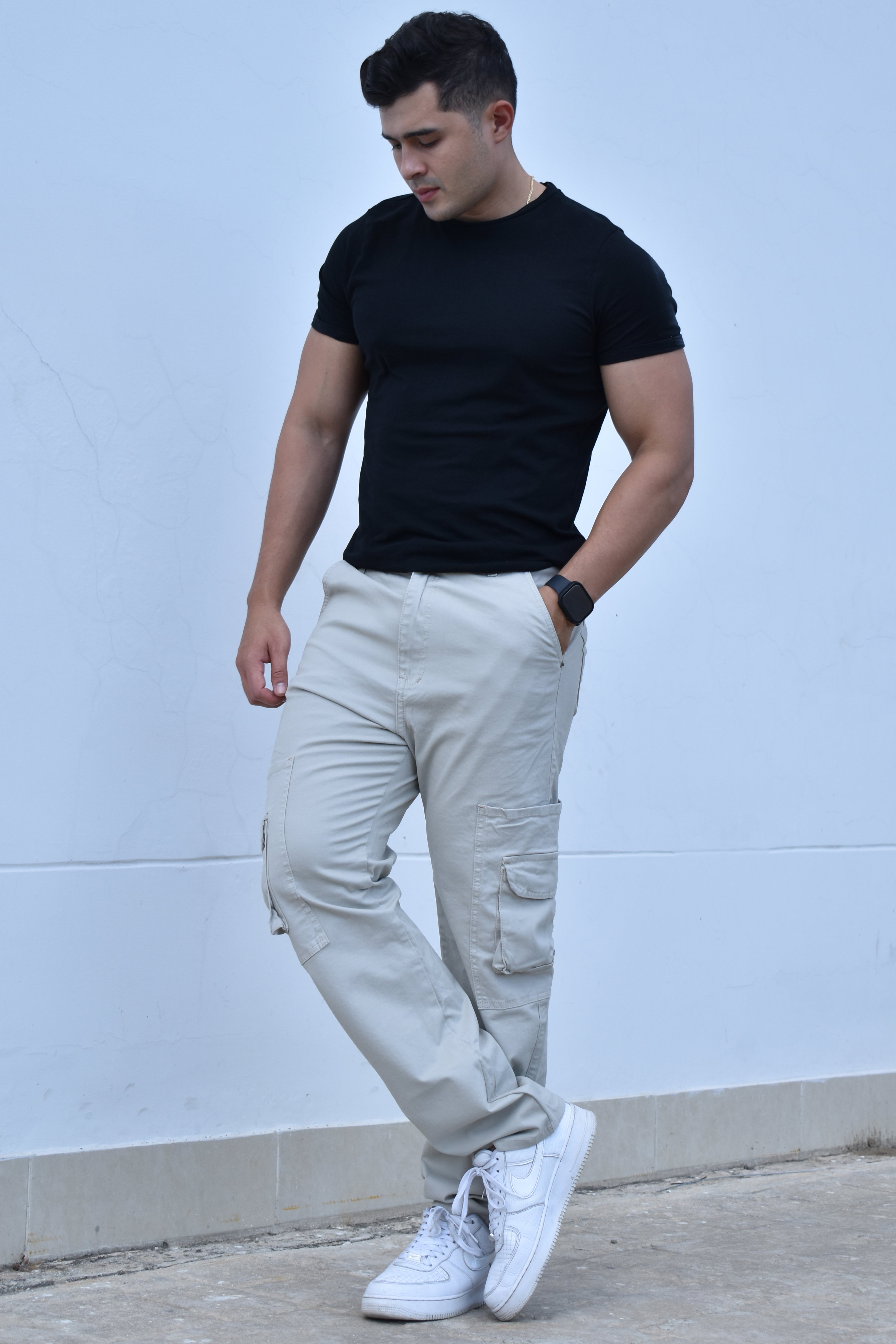 PANTALON RELAXED CARGO HURDAN REF. HD267011