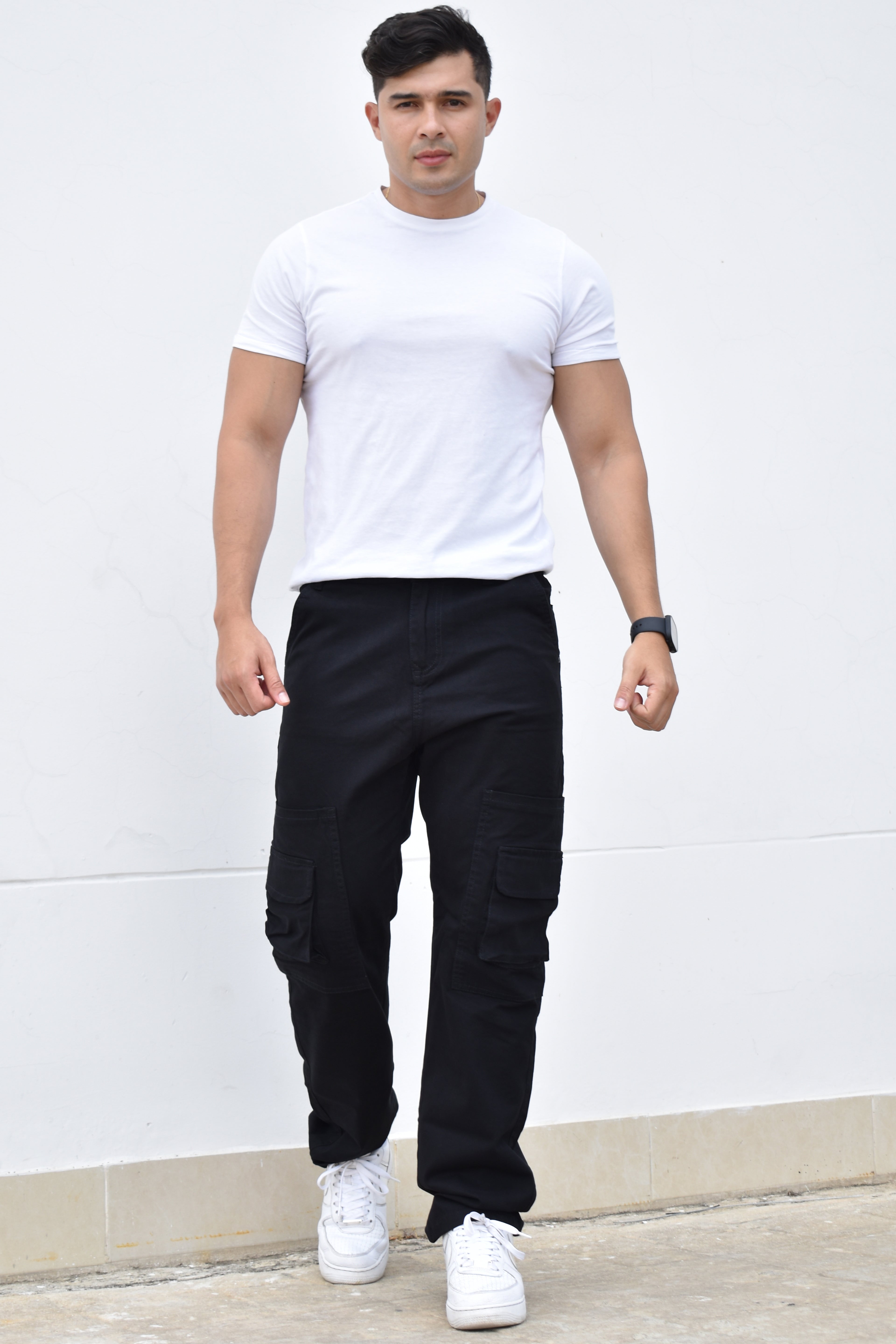 PANTALON RELAXED CARGO HURDAN REF. HD267009